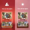 Baixtuo Personalized Acrylic Photo Frame with LED Night Light view 2
