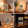 Baixtuo Personalized Acrylic Photo Frame with LED Night Light view 4