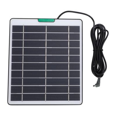 Yechiry 5W 5V Solar Panel Charger with Type-C, Waterproof, Black