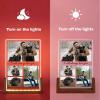 Baixtuo Personalized Acrylic Photo Frame with LED Night Light view 2