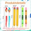 GoldRock XXL Pencil Balloons, 6-Pack, Back-to-School Party Decorations view 2