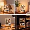 Baixtuo Personalized Acrylic Photo Frame with LED Night Light view 4