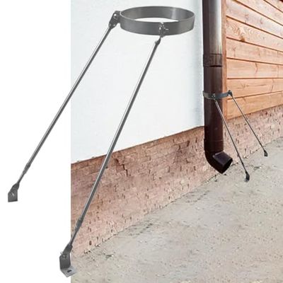 Stainless Steel Pipe Mounting Bracket Set