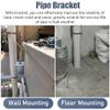 Stainless Steel Pipe Mounting Bracket Set view 2