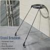 Stainless Steel Pipe Mounting Bracket Set view 4