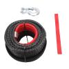 FAUOSWUK High-Strength Synthetic Winch Line with Heavy-Duty Winch Hook for 3/8-Inch Off-Road Vehicle Cable view 2