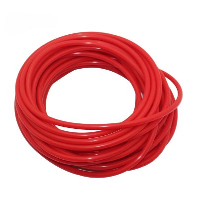 KUNYOS Vacuum Silicone Hose for Auto Racing Intercooler Lines, Red, 10 m, 4 mm ID