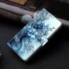 TUUNKMUY Flip Wallet Case for Xiaomi Redmi 12C/11A, PU Leather, Magnetic Card Holder, Blue Flower view 4
