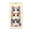 TUUNKMUY Flip Leather Phone Case for Xiaomi 12T/12T Pro, Cat Design view 1