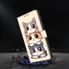 TUUNKMUY Flip Leather Phone Case for Xiaomi 12T/12T Pro, Cat Design view 3