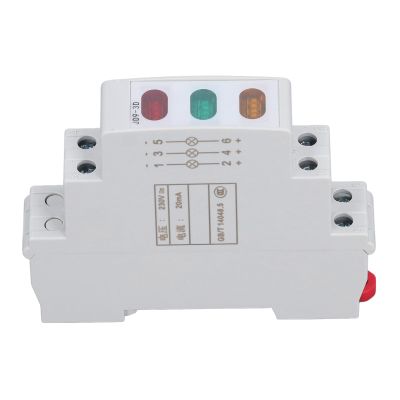 VELATEMOR Red-Yellow-Green LED Indicator Light, 230 V AC/DC
