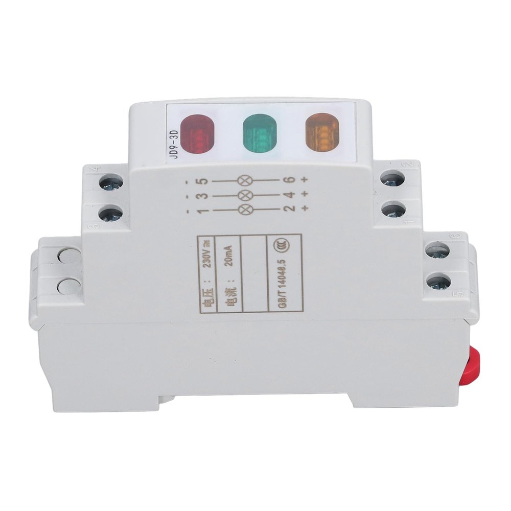 VELATEMOR Red-Yellow-Green LED Indicator Light, 230 V AC/DC