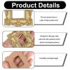 10 Pack Mini Picture Frames - Gold Vintage view 3