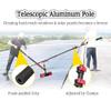 WXPGFEQ Solar Panel Cleaning Tool, Water-Fed Telescopic Brush Pole with Squeegee, 35 cm, 7.2 m (24 ft) view 4