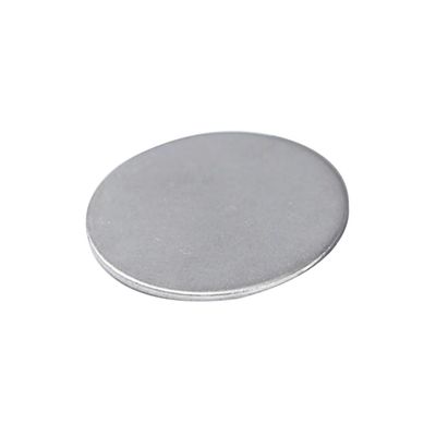 ACVACV 304 Stainless Steel Round Sheets for Model Building and DIY Projects, 10 pcs (36 x 1.8 mm)