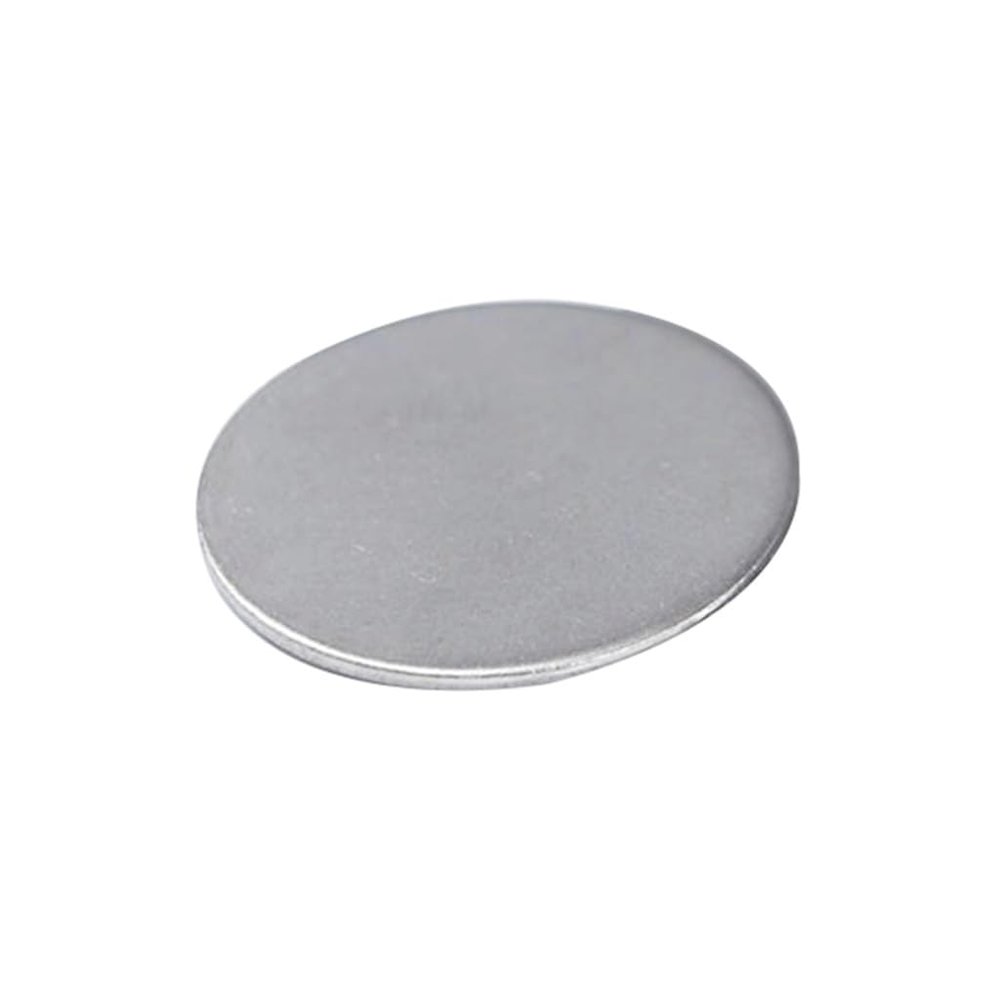 ACVACV 304 Stainless Steel Round Sheets for Model Building and DIY Projects, 10 pcs (36 x 1.8 mm)