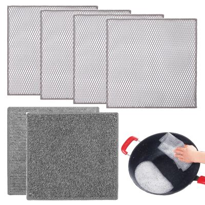 ZMaglorian Cleaning Cloth and Dough Cloth Set, 6 Pieces