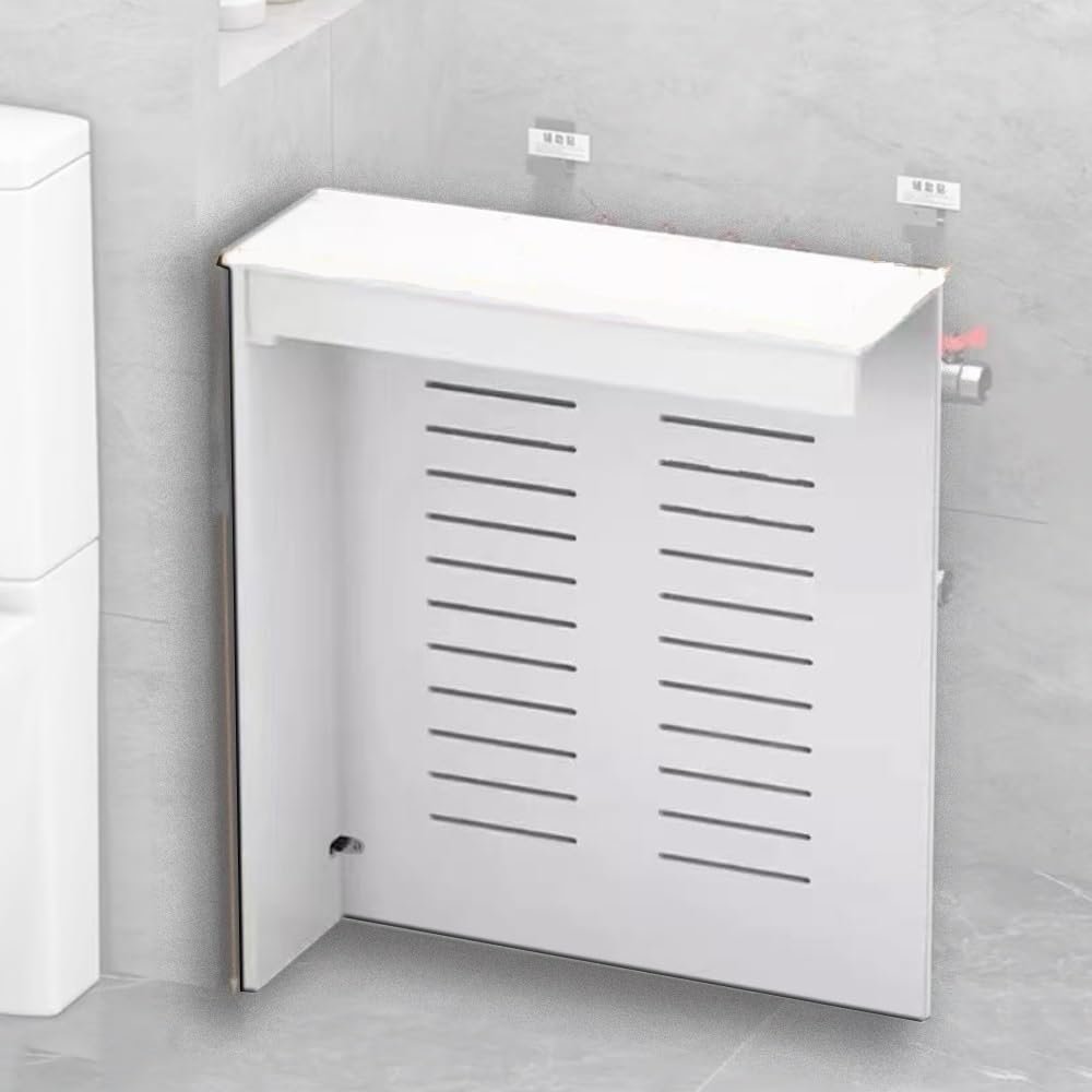 Waterproof Radiator Cover with 3-Sided Slatted Design