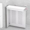 Waterproof Radiator Cover with 3-Sided Slatted Design view 1