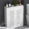 Waterproof Radiator Cover with 3-Sided Slatted Design view 4