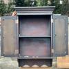 YYBHKHBY American Retro Solid Wood Wall Cabinet, 81 x 54.5 x 20 cm view 3