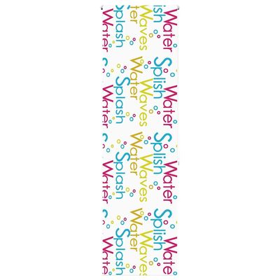 Waterproof PEVA Shower Roller with Chain Connector