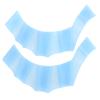 Fawfose Swimming Gloves, Soft Silicone Mesh Gloves for Swim Training, Hydrodynamic Frog Design for Adults and Children, Foldable, Easy Storage (L) view 4