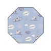 TBATM Lightweight Foldable Octagonal Waterproof Picnic Blanket with Handle, Rabbits view 1