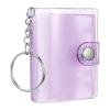 Portable Photo Keychain - 24 Mini Binder Photo Pockets Set view 1