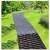 Generic Ground Grid, 2-Inch Pathway Stabilizer for Gravel, Cement, and Sand, Cuttable Geogrid Paving for Gardens, Shed Foundations, Driveways, and Patios, 3,000 kg Load Capacity (Color: W) view 1