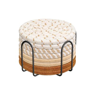 8-Pack Absorbent Drink Coasters