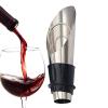 2-in-1 Stainless Steel Wine Stopper & Pourer - 2 Pack view 1