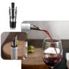 2-in-1 Stainless Steel Wine Stopper & Pourer - 2 Pack view 4