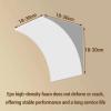 LJISEHG 2-Piece Rounded Door Arch Set, Paintable Semicircular Arch Trim for Indoor Use, 21 × 21 × 21 cm view 2