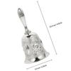 Retro Dinner Bell, Zinc Alloy Bell for Christmas Events view 2