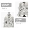 Retro Dinner Bell, Zinc Alloy Bell for Christmas Events view 3