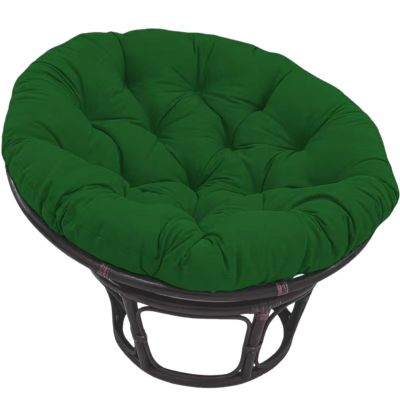 OAOAO Waterproof Round Seat Cushion, Dark Green, Round 32 in