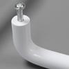 LKDCNUP Cabinet Handles, 2-Pack, White Curved Aluminum Handles view 2