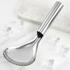 Pumpkin Seed Remover - Stainless Steel Handheld Serrated Spoon view 3