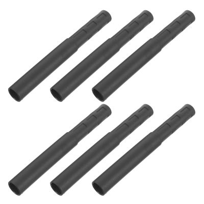 Golf Club Shaft Extension Set, 6 Pieces, Carbon Fiber, Black