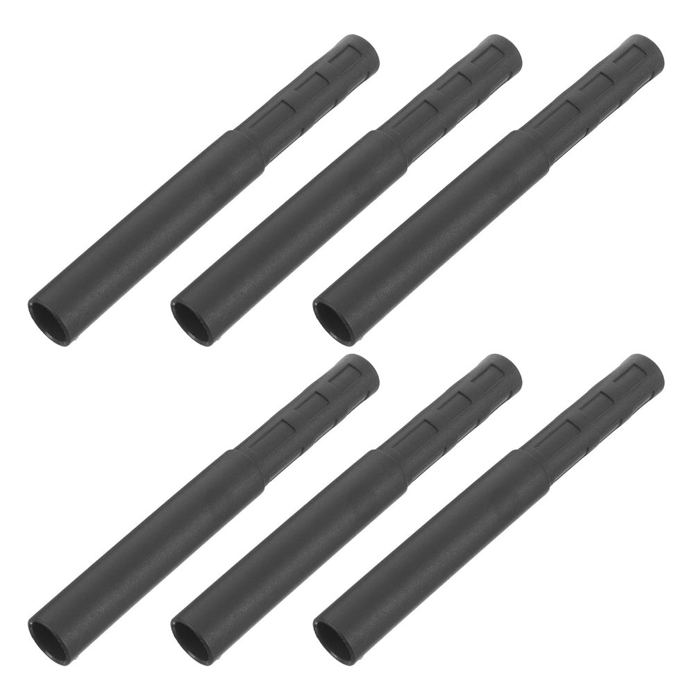 Golf Club Shaft Extension Set, 6 Pieces, Carbon Fiber, Black
