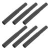 Golf Club Shaft Extension Set, 6 Pieces, Carbon Fiber, Black view 1
