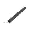 Golf Club Shaft Extension Set, 6 Pieces, Carbon Fiber, Black view 2