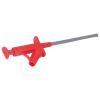 UPALDHOU Multimeter Test Hook Clip J.30042, Brass, CAT 1000 V/5 A, Red view 3