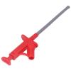 UPALDHOU Multimeter Test Hook Clip J.30042, Brass, CAT 1000 V/5 A, Red view 4