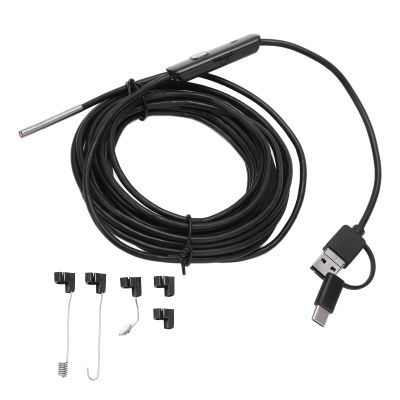 YDuupxe AN100 3.9 mm HD Endoscope Camera, 10 m Fixed Cable