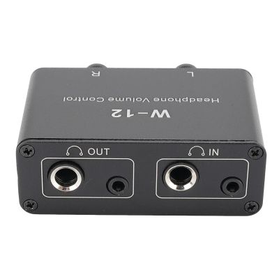 Leftwei 6.35 mm to 3.5 mm Stereo Volume Controller, Aluminum Alloy Attenuator