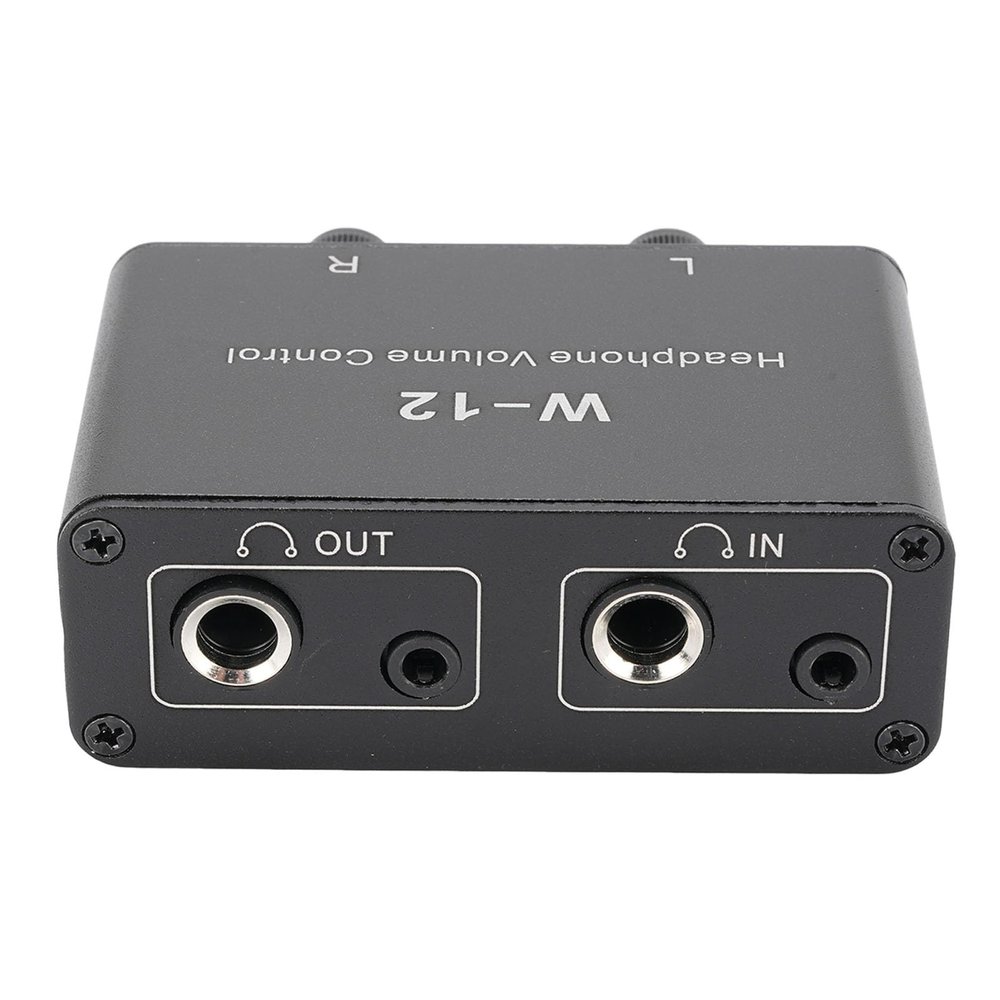 Leftwei 6.35 mm to 3.5 mm Stereo Volume Controller, Aluminum Alloy Attenuator
