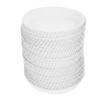 Disposable Paper Cup Lids, 200 Count, White view 1