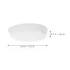 Disposable Paper Cup Lids, 200 Count, White view 2